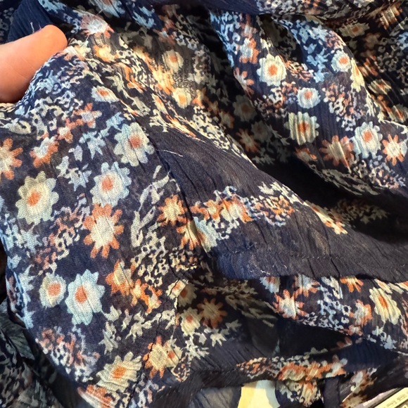 Maurices sheer flowy tiered floral tank top - Picture 7 of 7